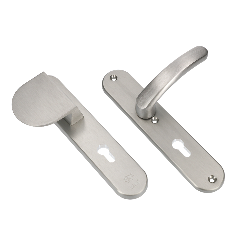 AMI Veiligheidsbeslag 250/50/1 Profielcilinder 55 Deurdikte 90/83 Li Deurkruk 378 Rotaveer Irox Archi-Des. Deurdikte 38/42 - 621551